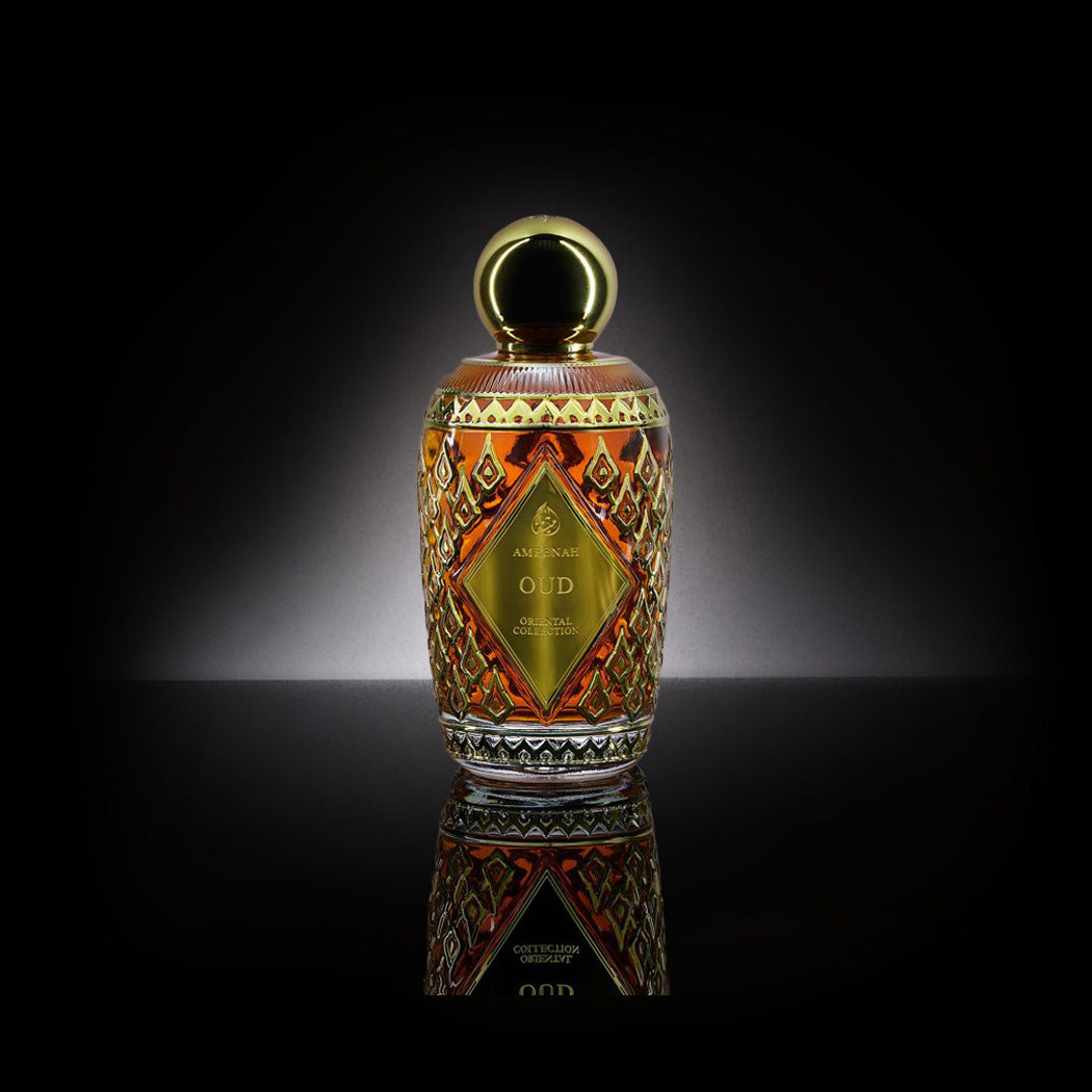 Ameenah - Authentic unisex Extrait de Parfum bottle with oud and musk notes