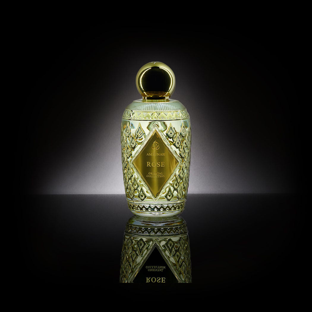 Ameenah - Graceful unisex Extrait de Parfum bottle with Taif rose and oriental notes
